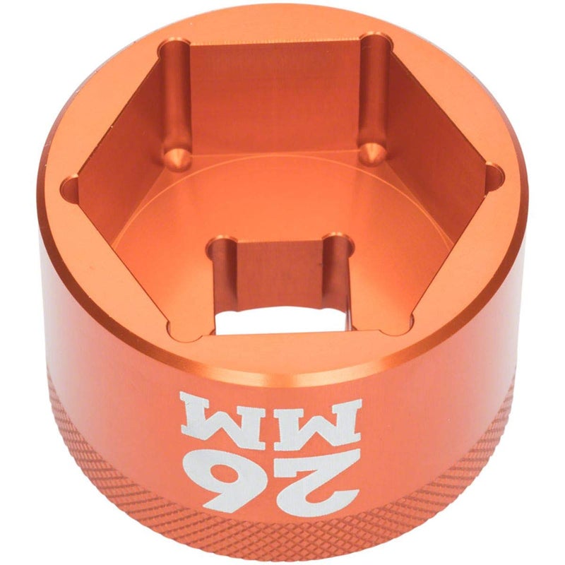 Fox Racing Shox Fork Topcap Socket Orange, 26Mm, 3/8 Drive - Image 2
